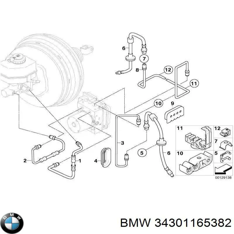  BMW 34301165382 ціна, від 2.02 USD