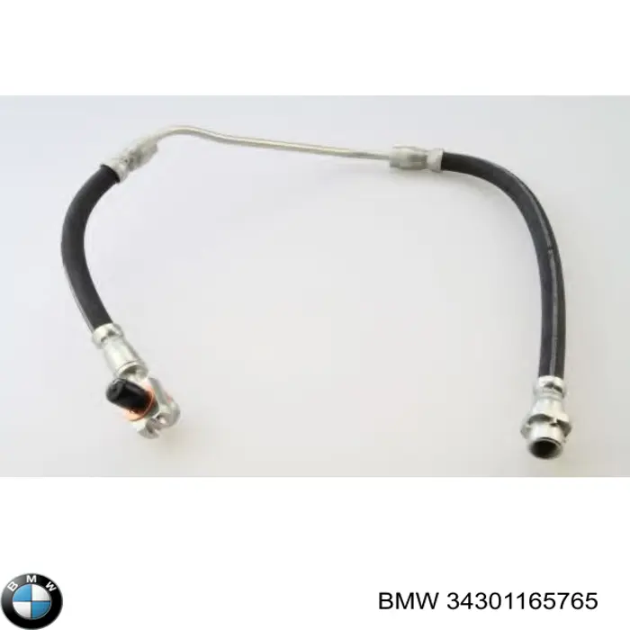 Купити 34301165765 BMW Шланг гальмівний задній, лівий