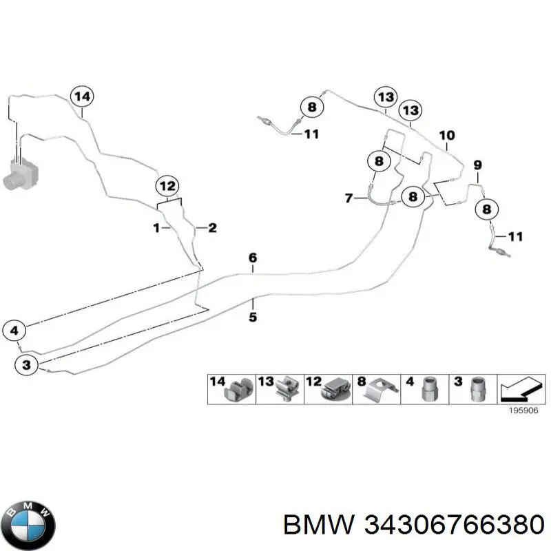 Конденсатор кондиціонера BMW 34306766380 ціна, від 0.94 USD