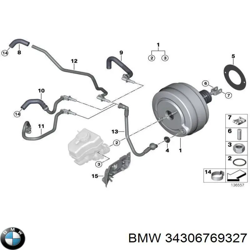 Купити 34306769327 BMW 