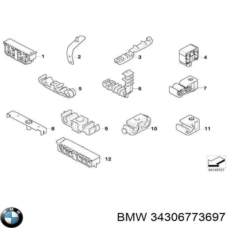  BMW 34306773697 ціна, від 9.98 USD