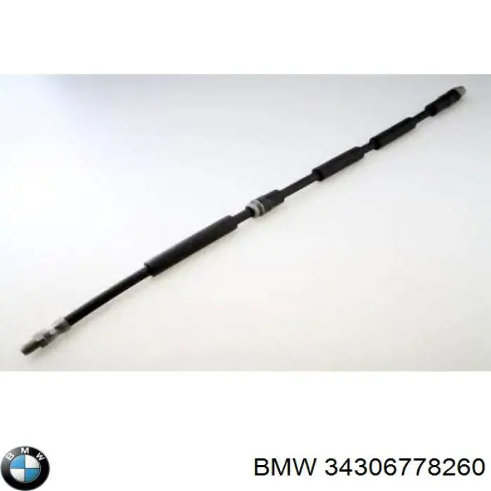 Шланг гальмівний передній BMW 34306778260 ціна, від 7.82 USD