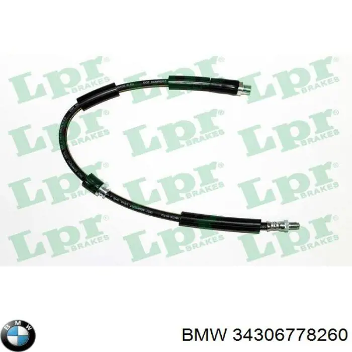 Купити 34306778260 BMW Гальмівні шланги передні