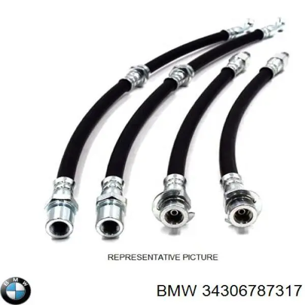 Шланг гальмівний передній BMW 34306799425