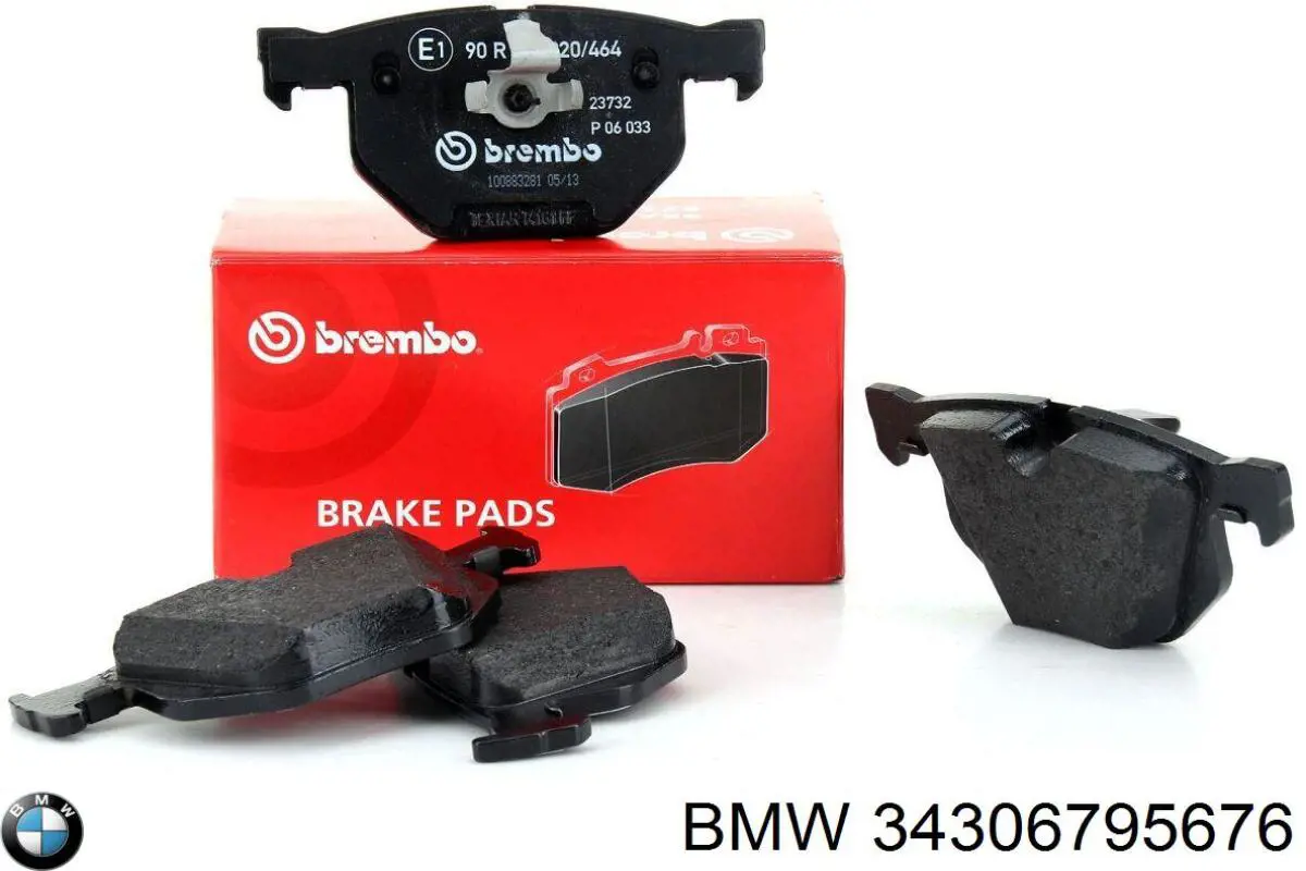 Гнучка гальмівна трубка задня BMW 34306795676