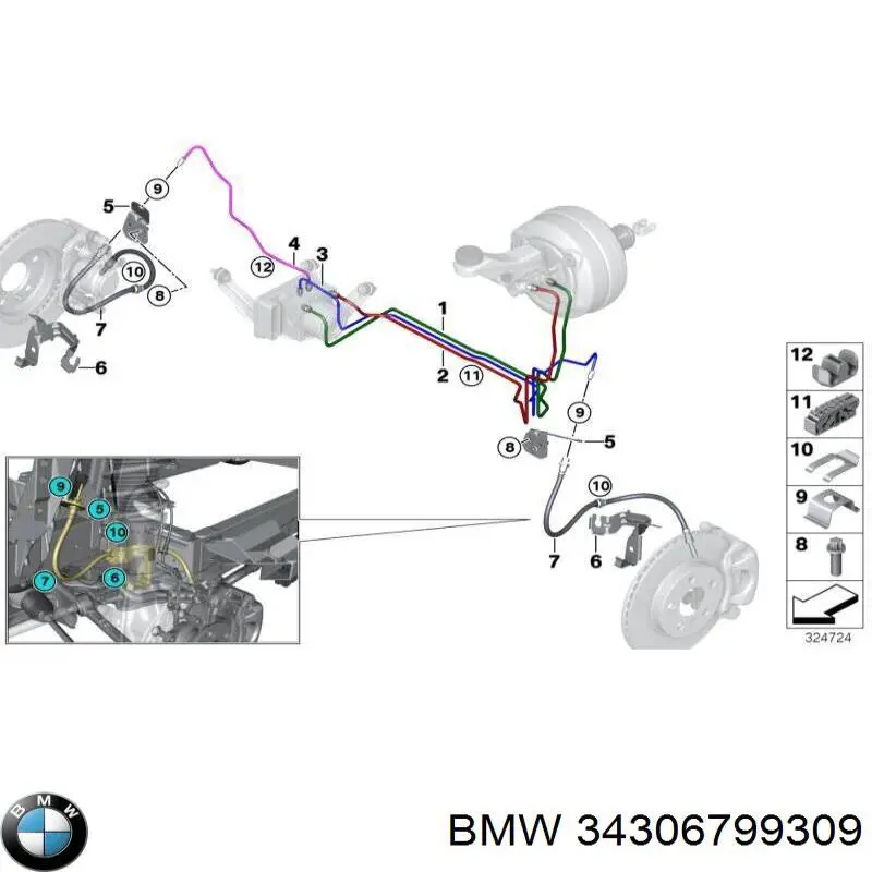 34306799309 BMW 