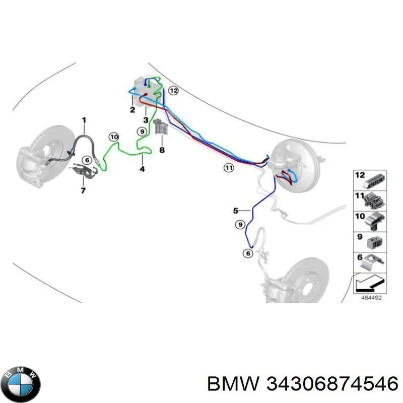 34306874546 BMW 