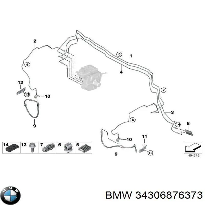34306876373 BMW 