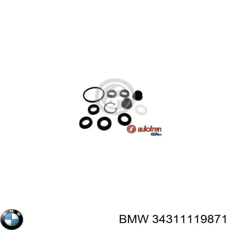 34311119871 BMW Ремкомплект головного гальмівного циліндру