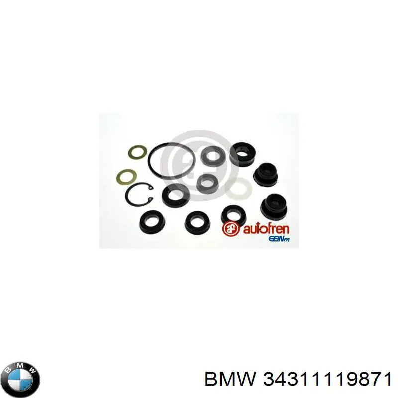 Ремкомплект головного гальмівного циліндру BMW 34311119871 ціна, від 6.07 USD