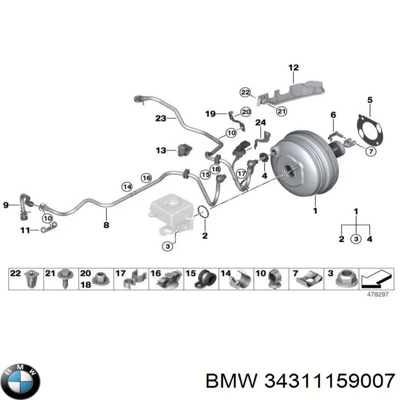 34311159007 BMW 