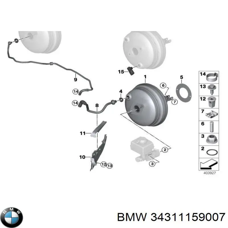  BMW 34311159007 ціна, від 8.00 USD