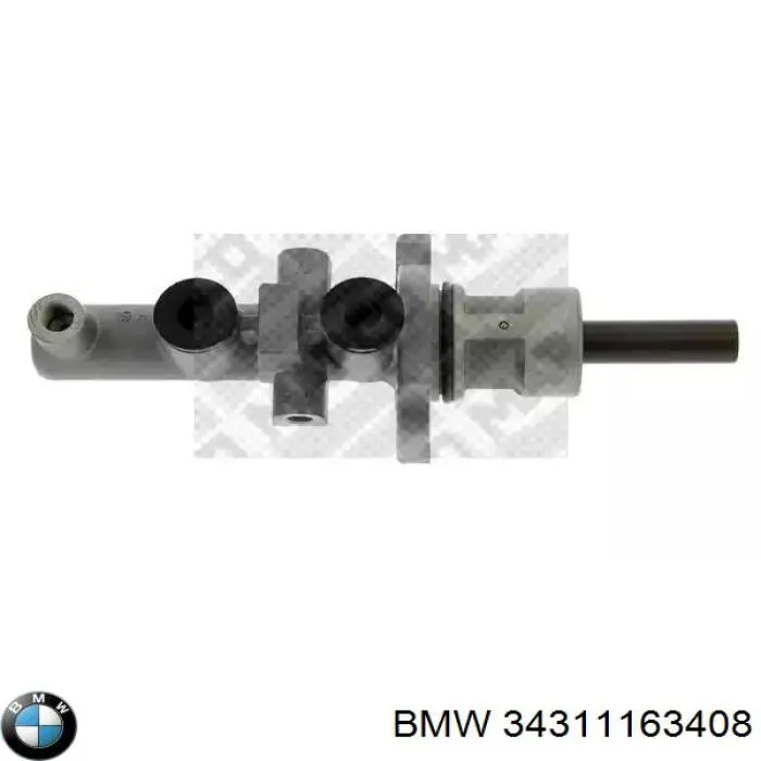 Циліндр головний гальма (Гідротормоз) BMW 34311163408 ціна, від 352.85 USD