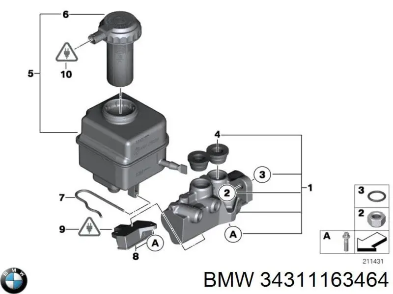  34311163464 BMW