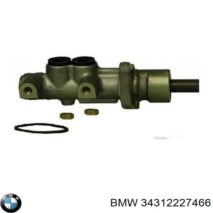 Циліндр головний гальма (Гідротормоз) BMW 34312227466 ціна, від 762.36 USD