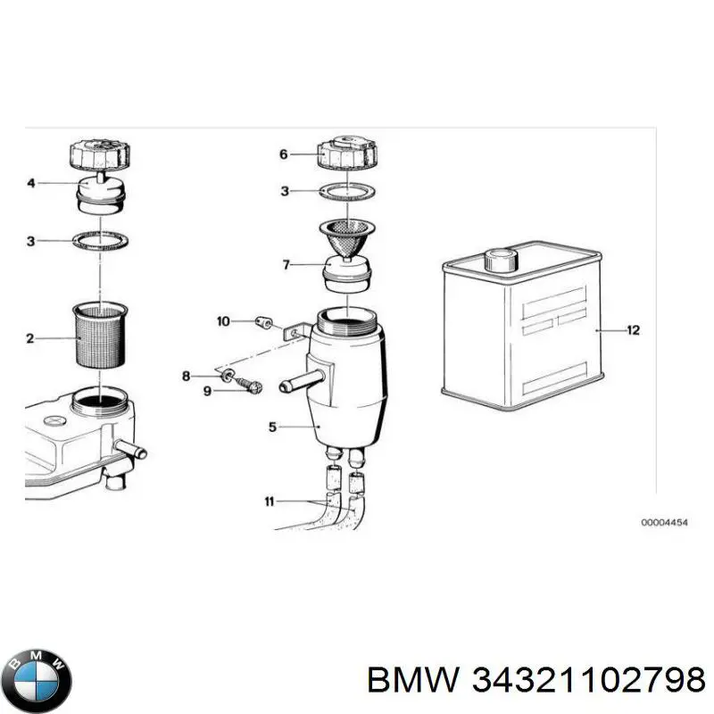 Купити 34321102798 BMW 