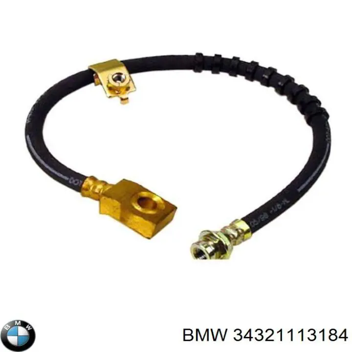 Шланг гальмівний передній BMW 34321113184 ціна, від 5.96 USD