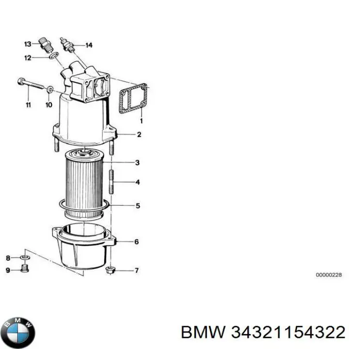  BMW 34321154322