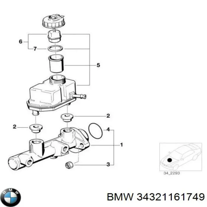 34321161749 BMW 