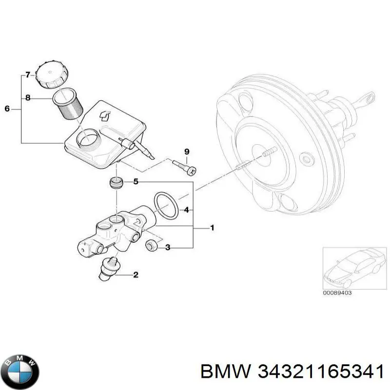 34321165341 BMW 