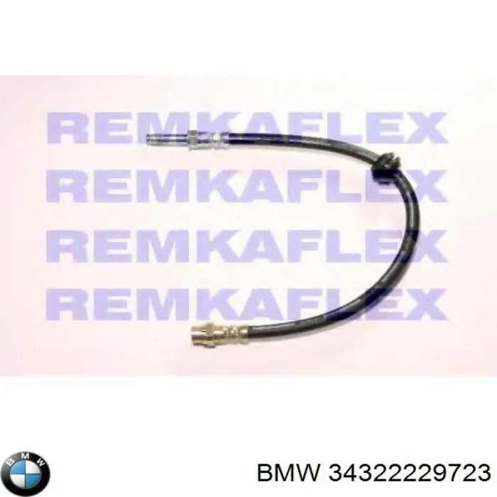 Шланг гальмівний передній BMW 34322229723 ціна, від 11.11 USD