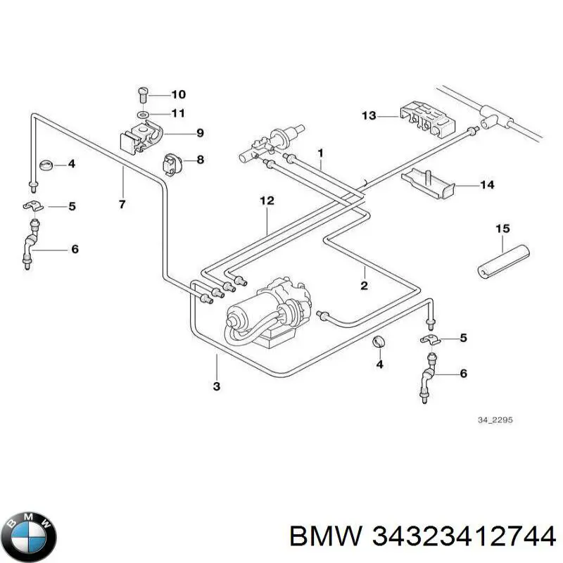  34323412744 BMW