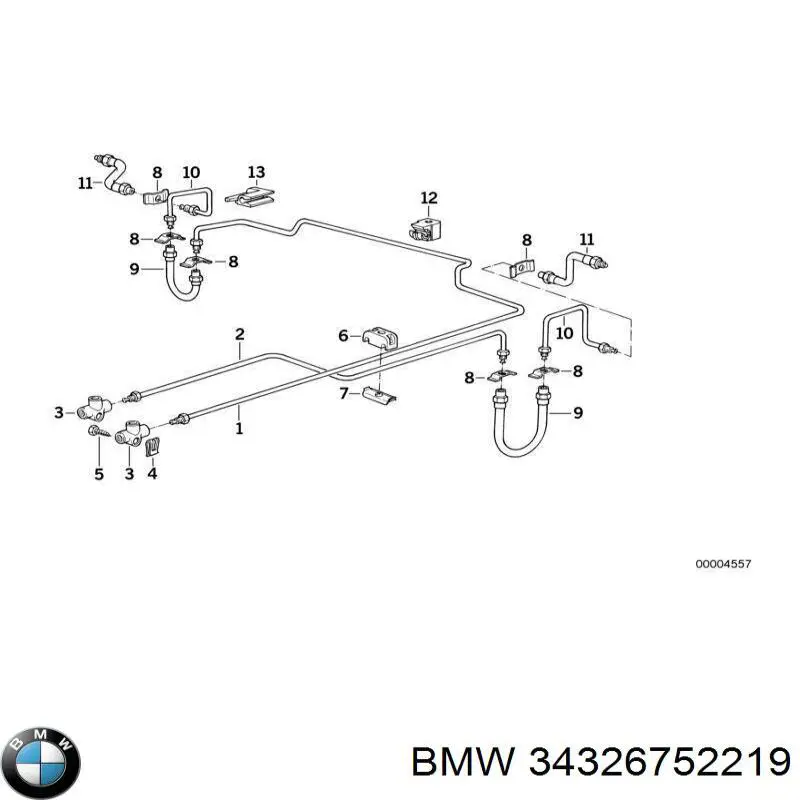  BMW 34326752219 ціна, від 23.53 USD