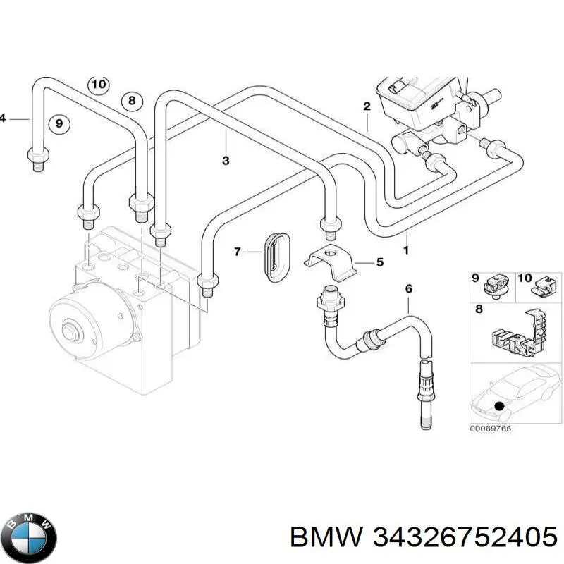 BMW 34326752405 ціна, від 7.96 USD