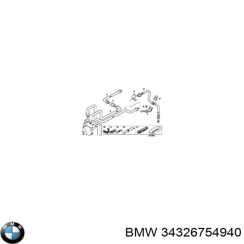 Купити 34326754940 BMW 