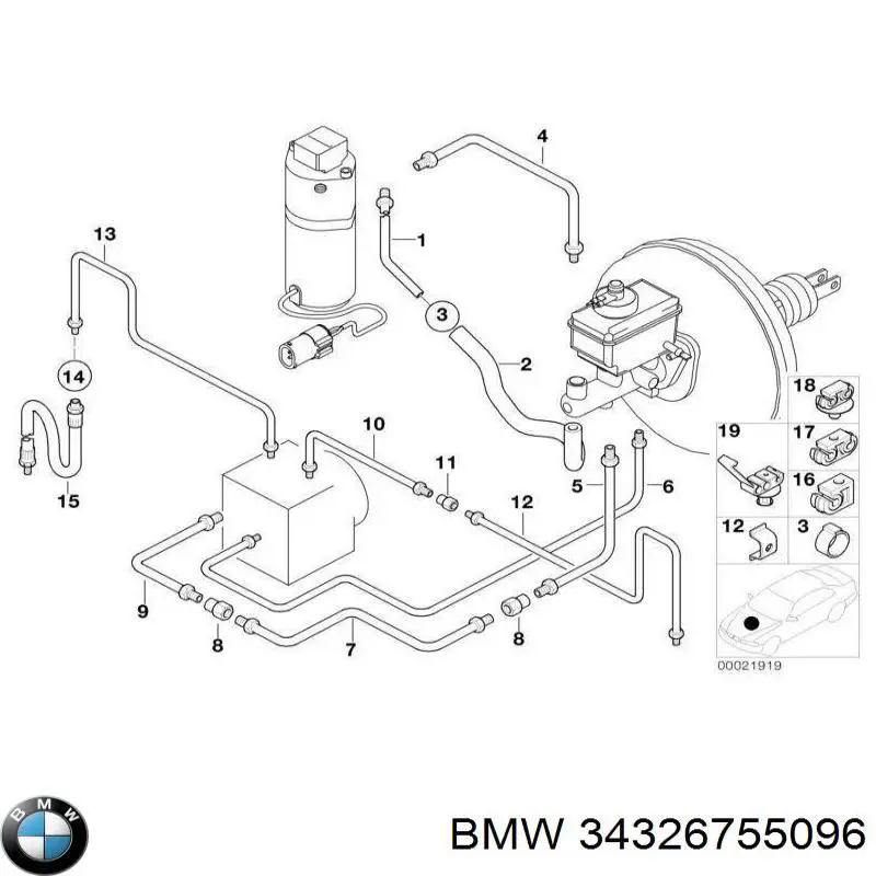 34326755096 BMW 