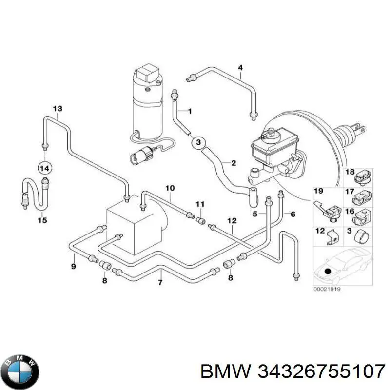 34326755107 BMW 