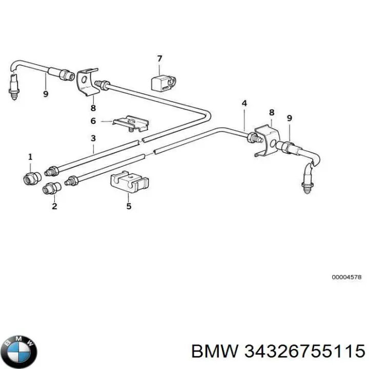  34326755115 BMW