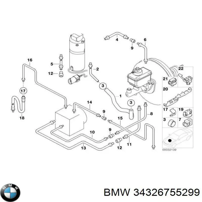  BMW 34326755299 ціна, від 30.66 USD