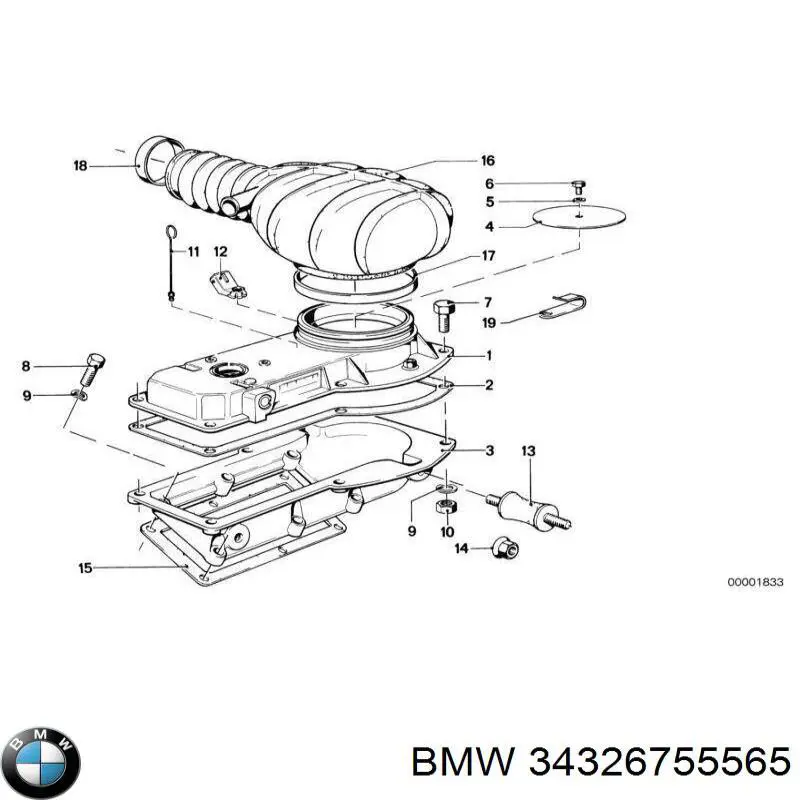  BMW 34326755565 ціна, від 4.20 USD