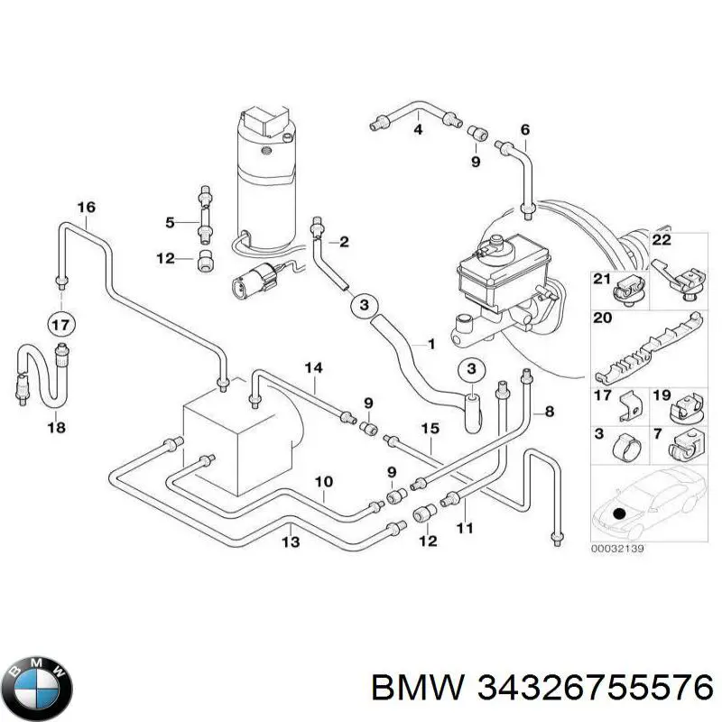 34326755576 BMW 