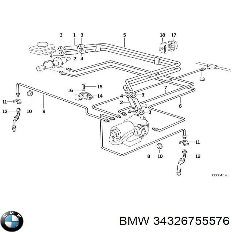  BMW 34326755576 ціна, від 7.25 USD