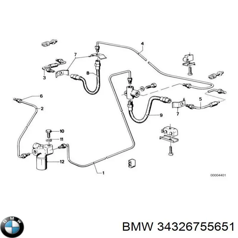 Купити 34326755651 BMW 