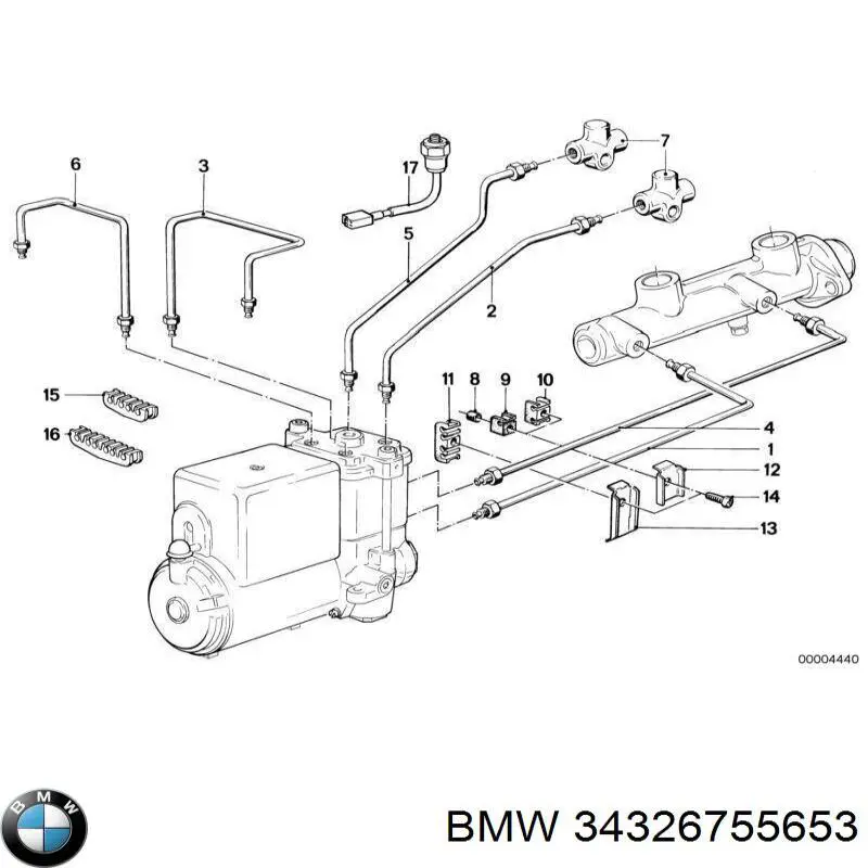  BMW 34326755653 ціна, від 44.00 USD