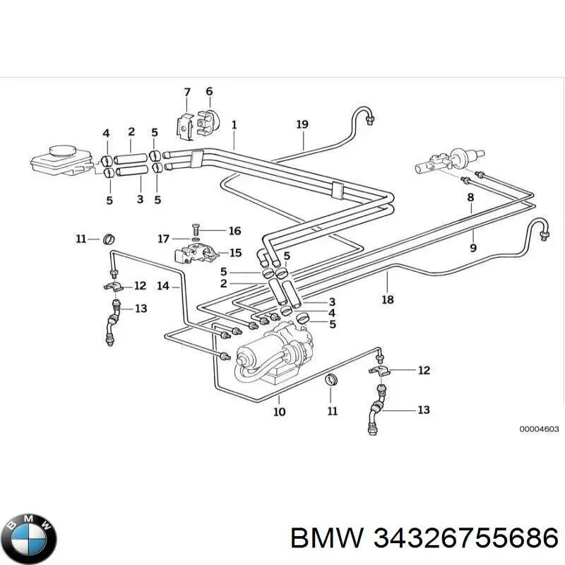  BMW 34326755686 ціна, від 22.94 USD