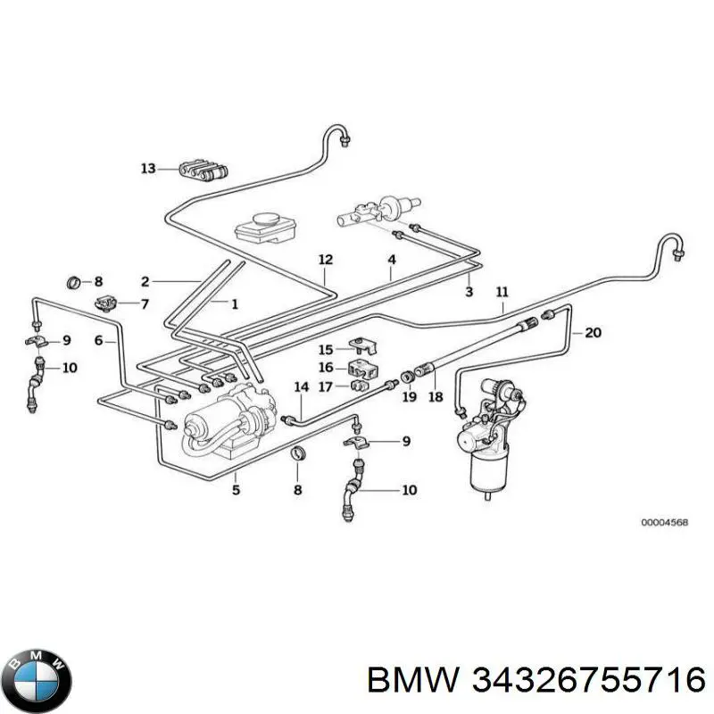 34326755716 BMW 