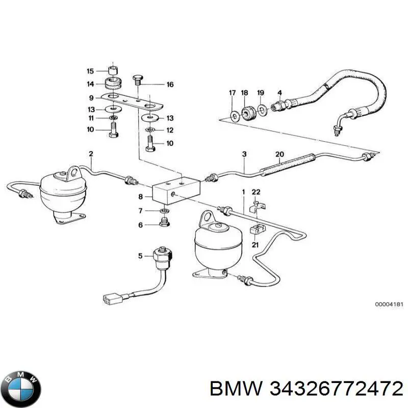  BMW 34326772472 ціна, від 8.09 USD