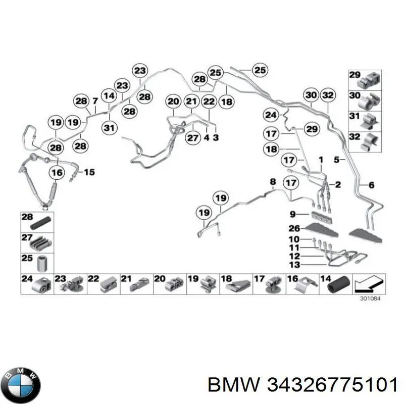 34326775101 BMW 