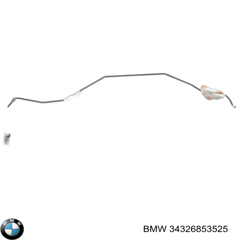Шланг гальмівний задній, правий BMW 34326764488