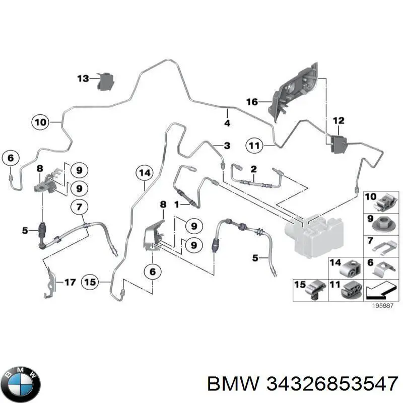 34326853547 BMW 