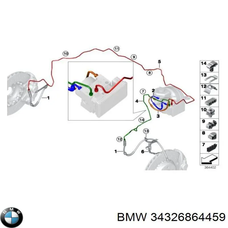  34326864459 BMW