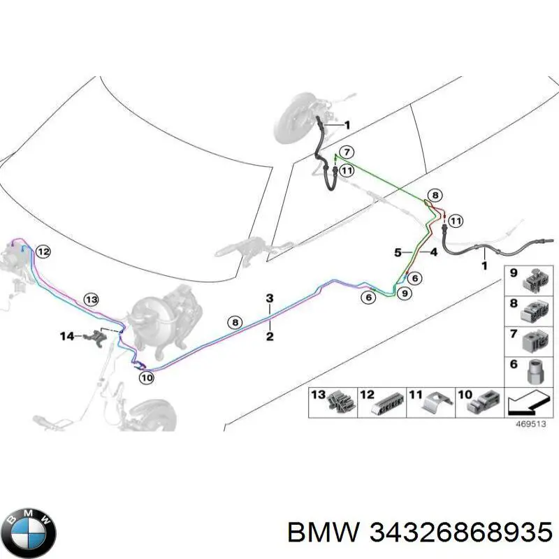 Купити 34326868935 BMW 