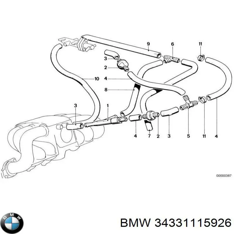  34331115908 BMW