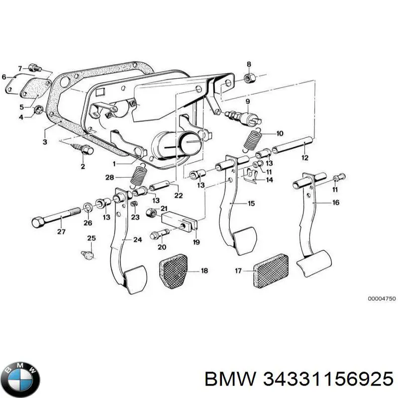 Вакуумника BMW 34331156925 ціна, від 1677.16 USD