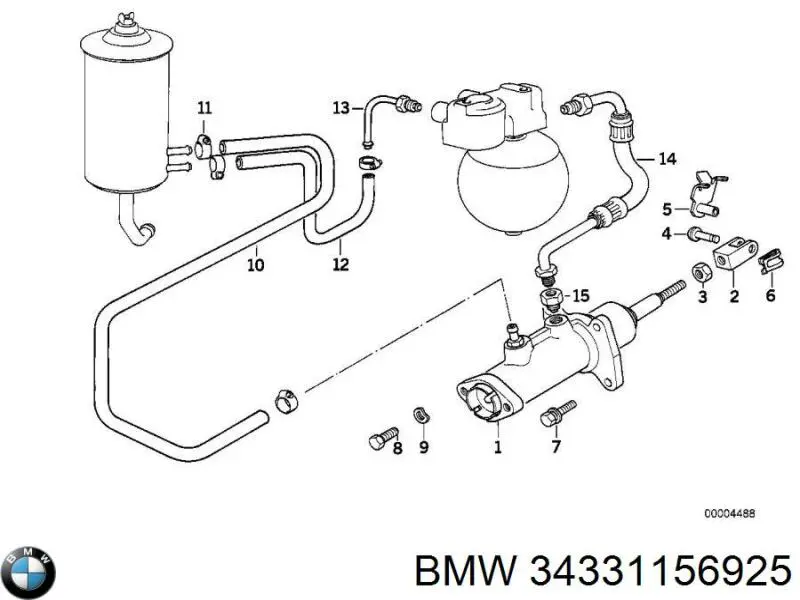 Купити 34331156925 BMW ВПГ