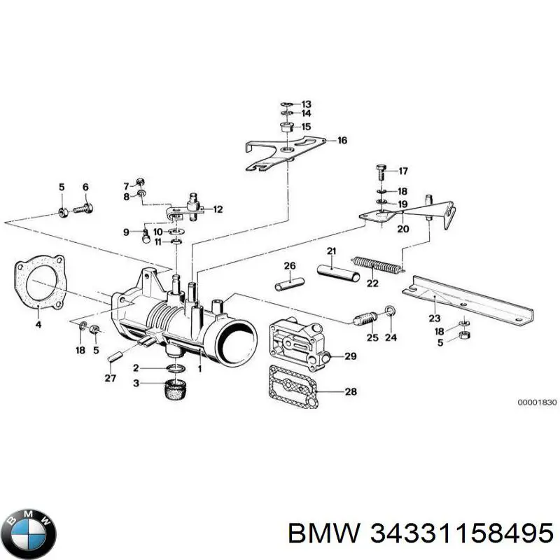  BMW 34331158495 ціна, від 38.71 USD